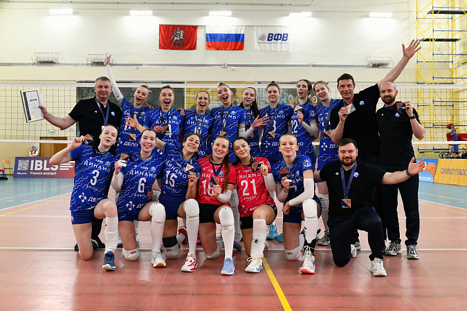 «Динамо-Анапа» — бронзовые призёры Чемпионата России по волейболу